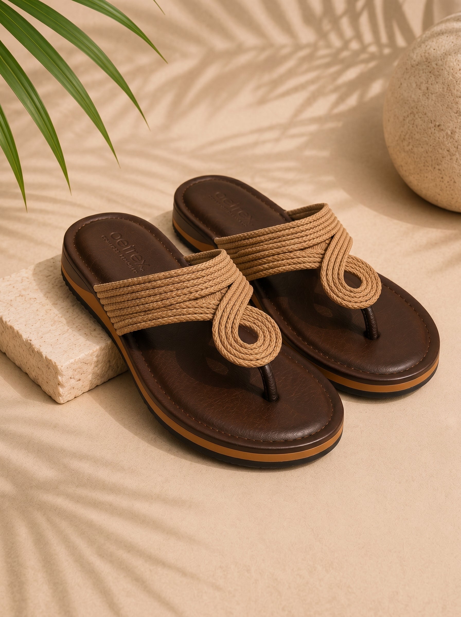 Stylish Rope Strap Flats
