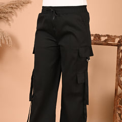 Selvo Women’s Black Cargo Pants