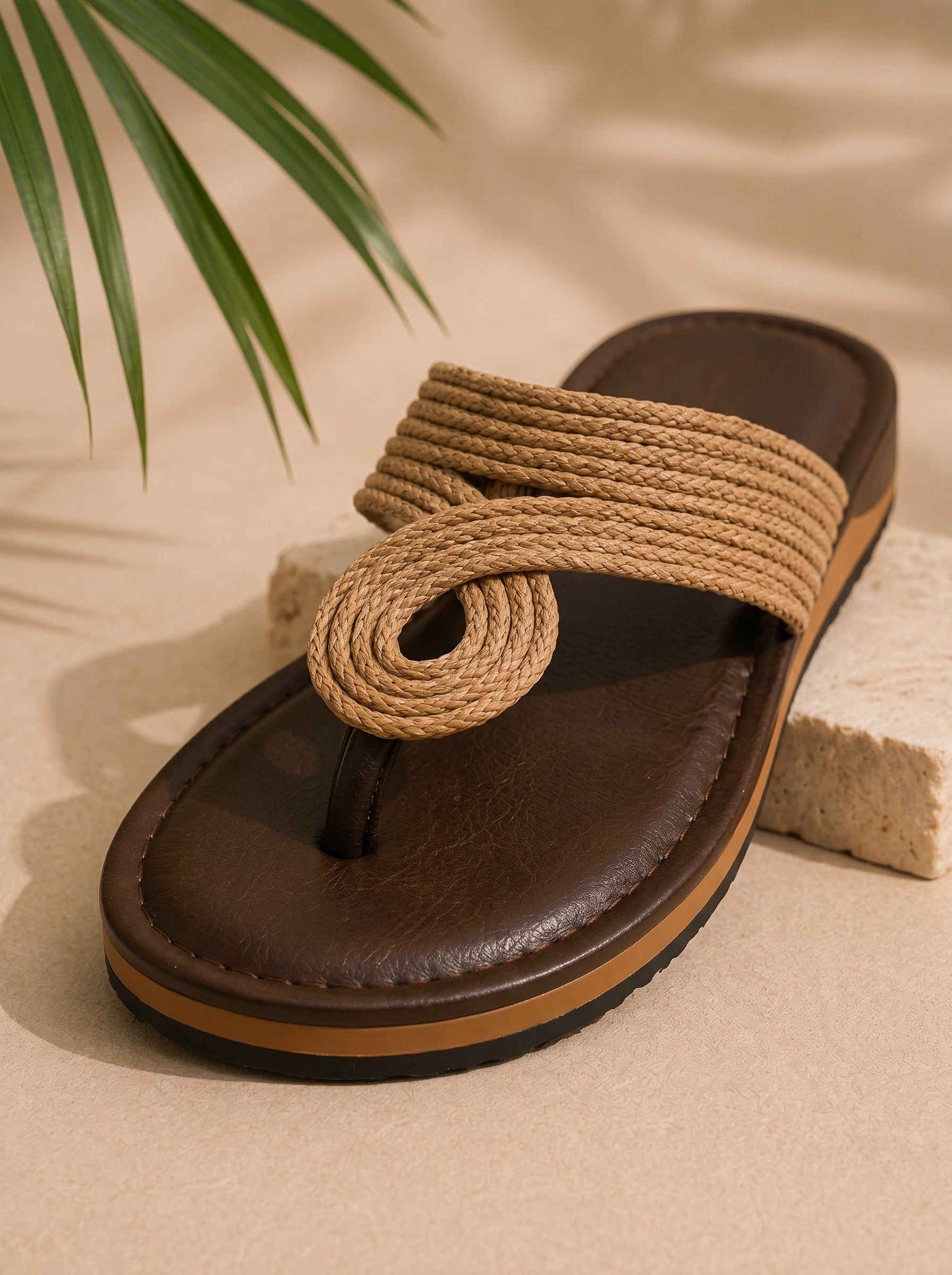 Stylish Rope Strap Flats