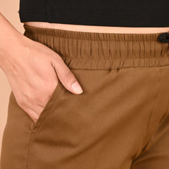 Selvo Women’s Brown Cargo Pants