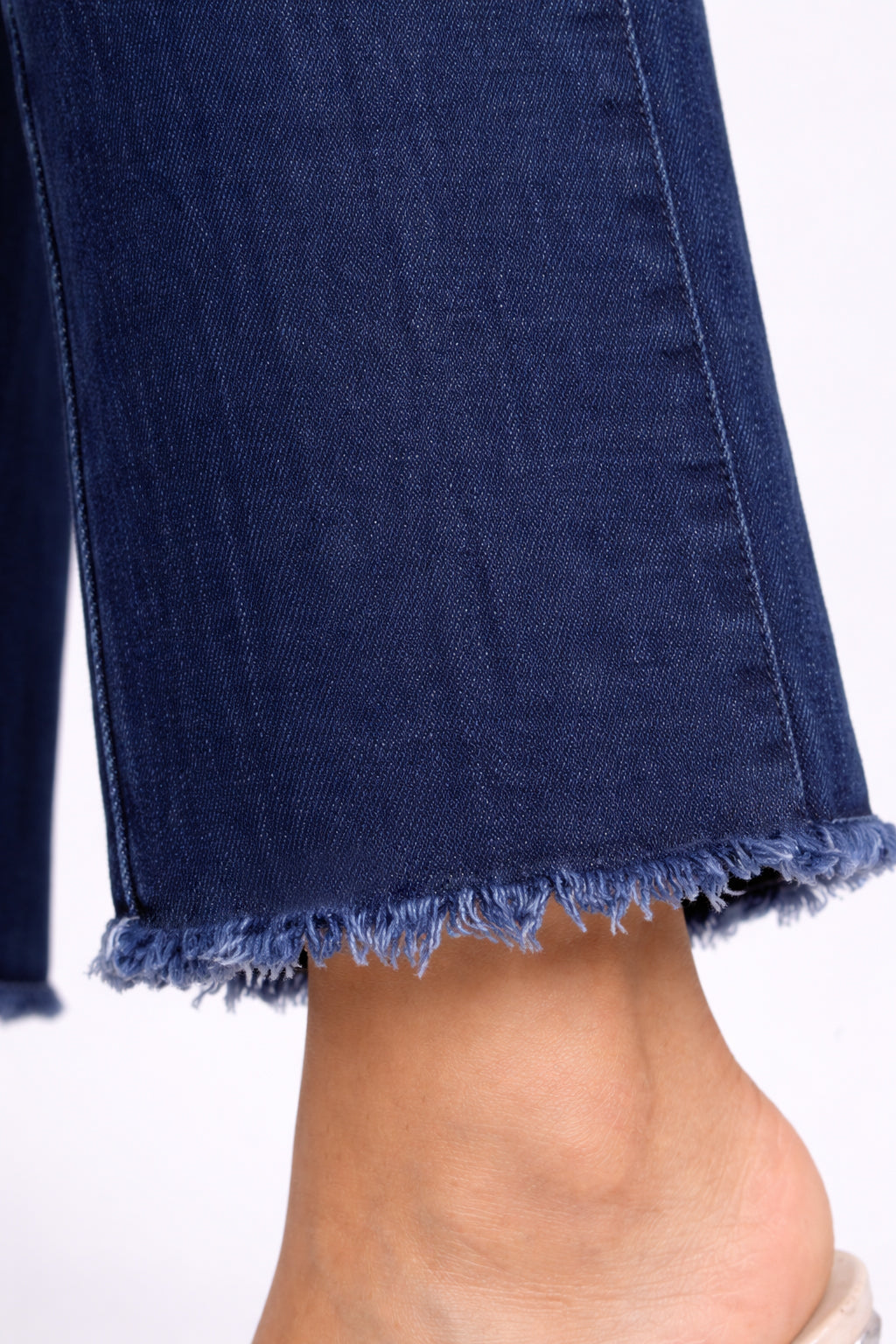 Selvo Women’s Wide Leg Denim Palazzo Blue