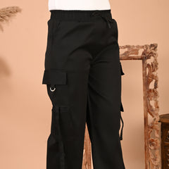 Selvo Women’s Black Cargo Pants